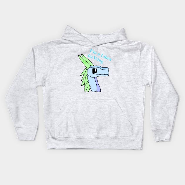 Libra the IceWing Kids Hoodie by Seaweed the SeaWing